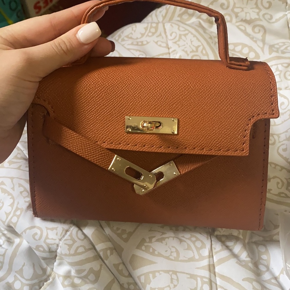 Mini Kelly inspired purse NWOT